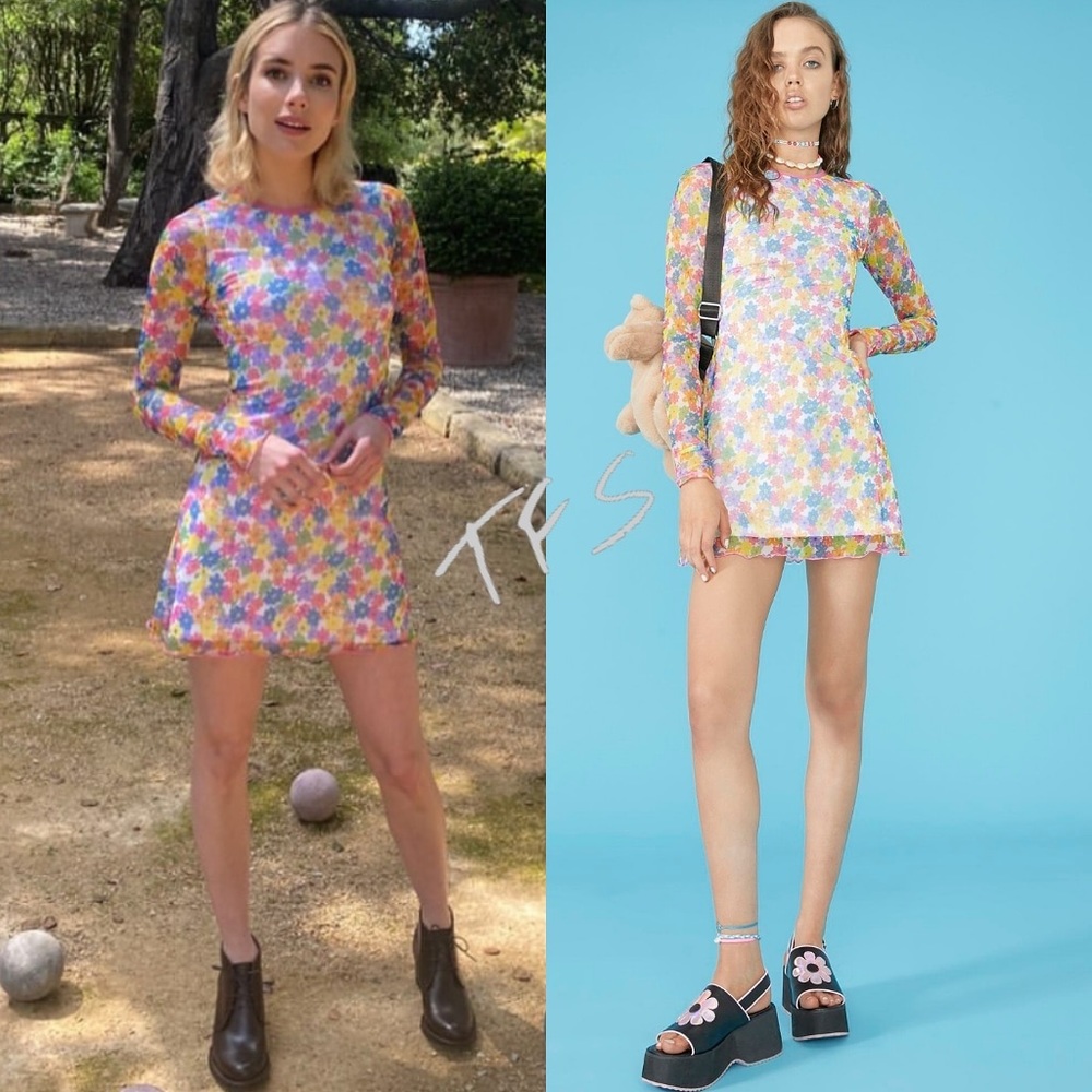 Delias floral mini dress